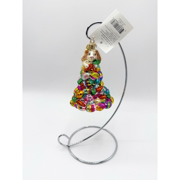 Christopher Radko Other - Christopher Radko EGG SCRAMBLE #4641 LE Ornament Egg Rabbit Ornament NWT‎ 01CB3